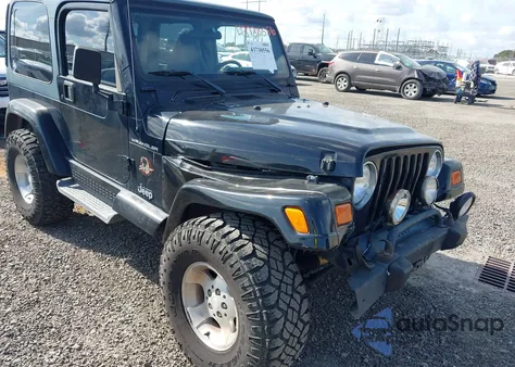 2002 Jeep Wrangler Sahara из США, поврежденный, VIN 1J4FA59S62P756767